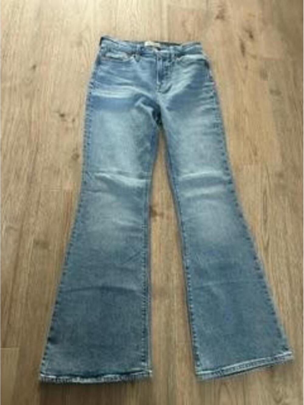 Madewell The Perfect Vintage Flare Jeans Womens Size 26 Blue Denim High Rise
